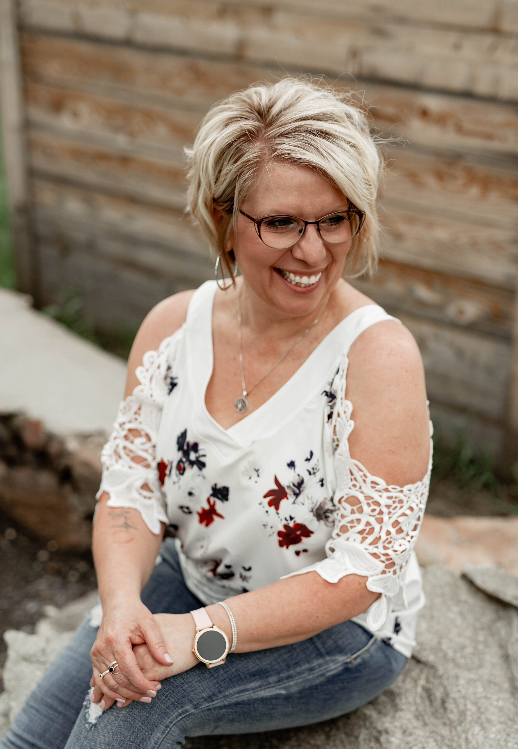 Downtown Edmonton Sunset Rooftop Couples Session