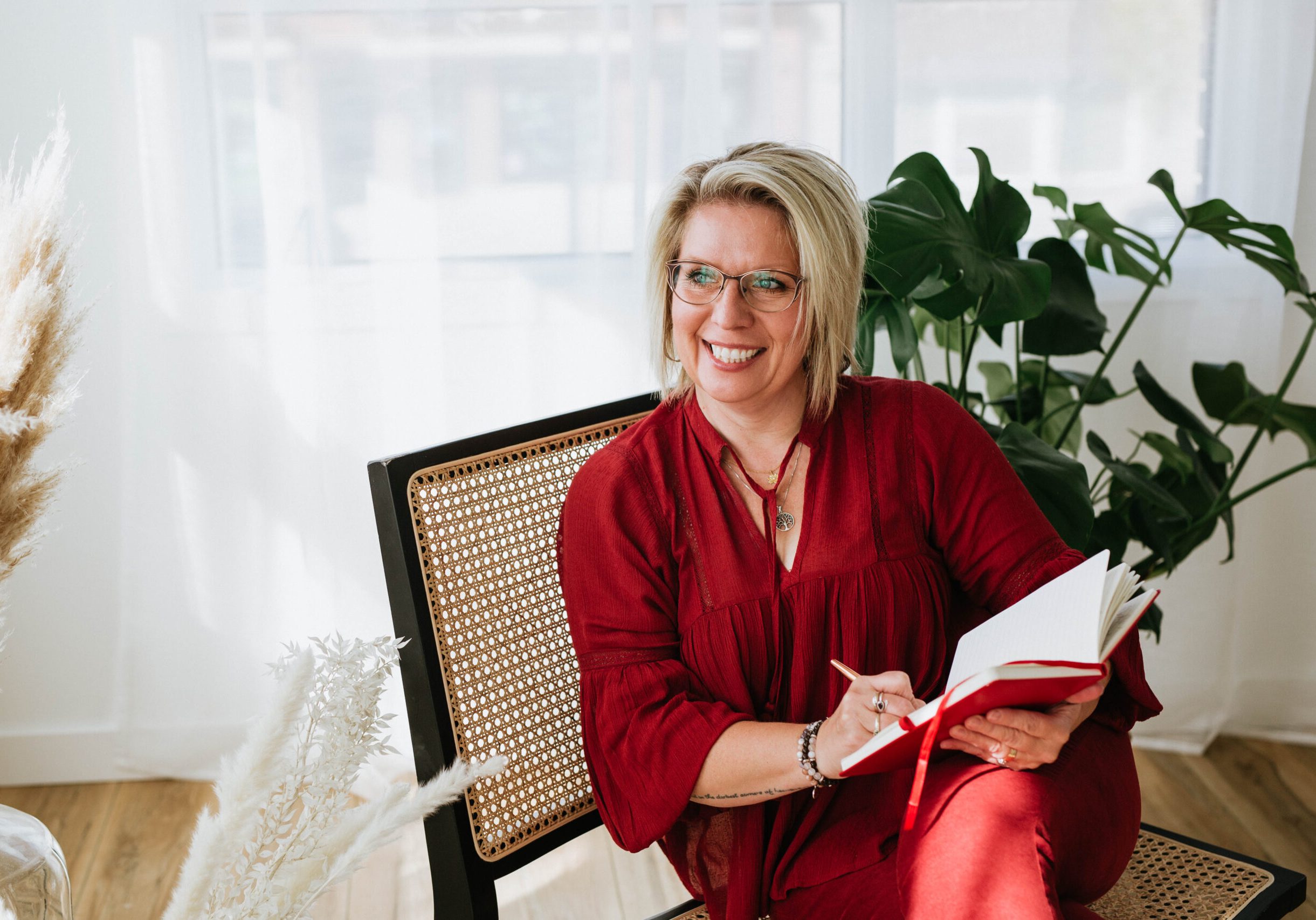 Downtown Edmonton Sunset Rooftop Couples Session